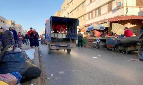 حملة تحرير الملك العمومي تتواصل في أفورار