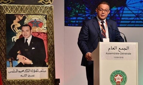 فوزي لقجع يجتمع بلاعبي منتخب الشباب