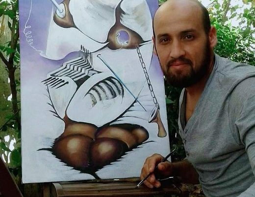 الفنان التشكيلي إدريس الحسكي .. مهووس الجمال والألوان .. عبد المجيد رشيدي‎