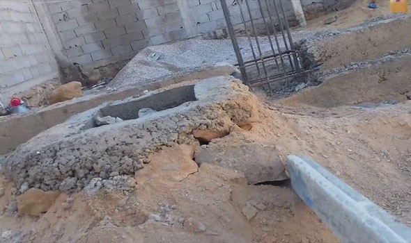 انهيار بموقع بناء يخلف قتيلا ومصابا في بلفاع