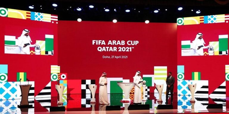تعرف على قرعة كأس العرب 2021 في قطر ..المغرب ضذ السعودية وتواجه مصر الجزائر