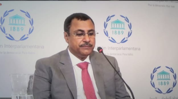 العسومي من مقر الاتحاد البرلماني الدولي: التنمية والمواجهة الفكرية أساس الحرب على الإرهاب