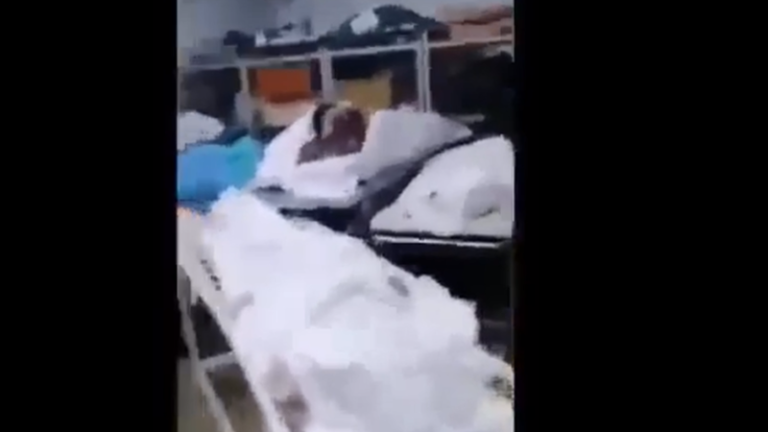 فيديو ..تكدس جثث ضحايا فيروس كورونا قرب “نفايات” بمستشفى شارل نيكول في تونس