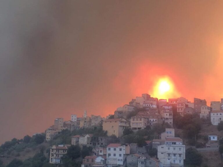 اندلاع 30 حريق مهول في عاصمة القبايل تيزي وزو..نشطاء النظام الجزائري يفتعل حرائق لتهجير الأمازيغ؟!