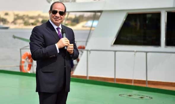 الرئاسة المصرية تعلن أن الرئيس عبد الفتاح السيسي التقى أمير قطر في بغداد