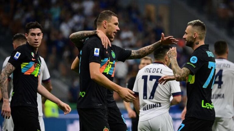 شاهد..إنتر ميلان يمطر شباك بولونيا بسداسية ويتصدر الدوري الإيطالي