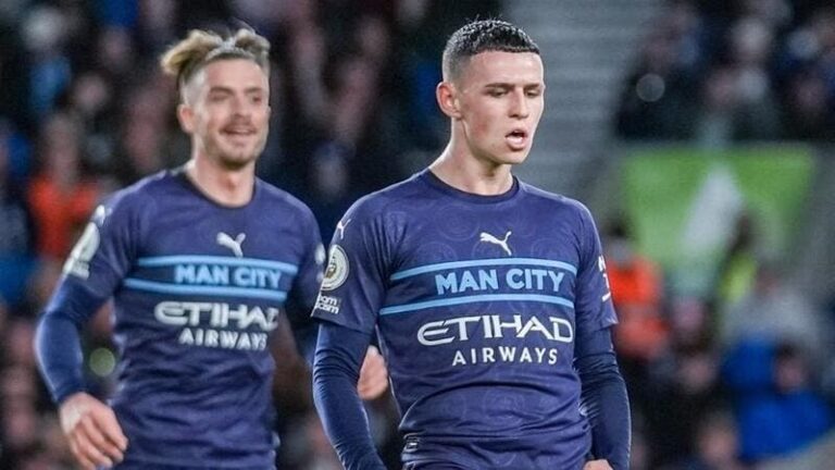 بالفيديو..مانشستر سيتي يقسو على برايتون برباعية ويرتقي لوصافة الدوري الإنجليزي