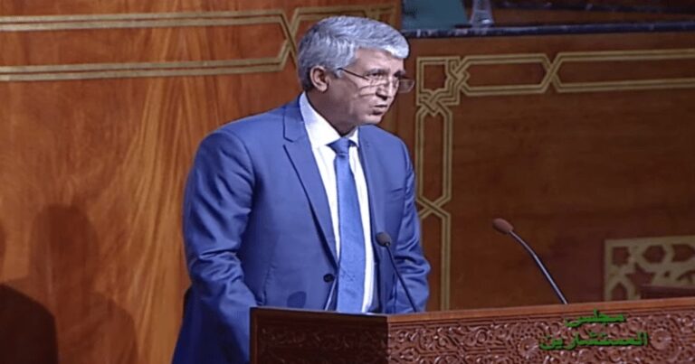 وزير الفلاحة والصيد البحري المغربي يتلعثم وارتباك في أول خطاب له بمجلس المستشارين ويثير موجة سخرية…