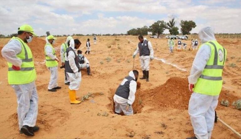 ليبيا.. اكتشاف مقبرة جماعية جديدة في مدينة ترهونة الليبية