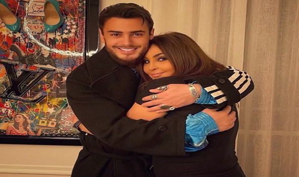 إليسا تستقبل سعد لمجرد بالأحضان في باريس وجدل حول شكل الفنان المغربي