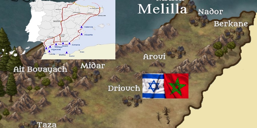 صحيفة إسبانية: المغرب يوقع اتفاقية مع إسرائيل لإنشاء قاعدة عسكرية مشتركة جنوب مليلية (المحتلة)