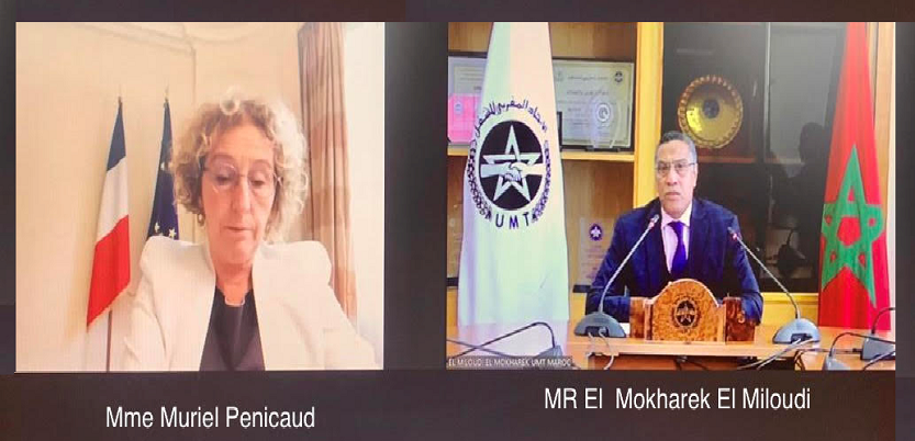 المرشحة لمنصب المديرة العامة لمنظمة العمل الدولية بجنيف تثمن مجهودات UTM في الدفاع عن الطبقة العاملة...