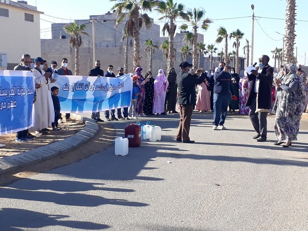 ودادية تجزئة الخير تعلن تنظيم وقفة احتجاجية بمدينة العيون بالاقاليم الصحراوية