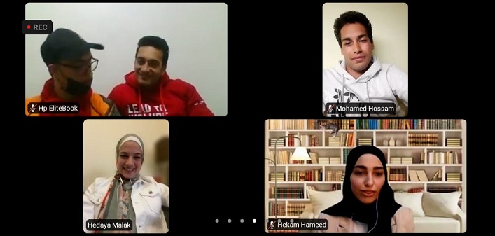نجاح كبير للملتقى الأول للشباب بمشاركة البطلة الأولمبية هداية ملاك في الملتقى الاول للشباب القادة...