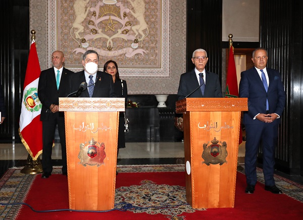 رئيس لجنة الشؤون الخارجية بالكونغرس البيروفي “الحل الوحيد للنزاع المفتعل حول الصحراء المغربية يمر…
