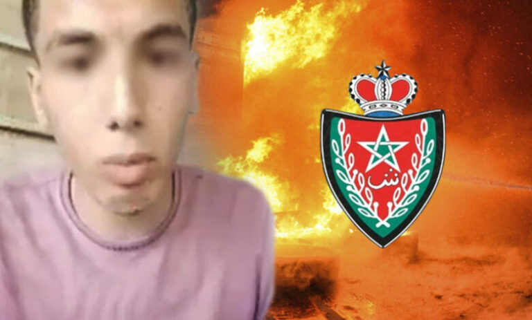 شاب مغربي ينهي حياته بإضرام النار على طريقة “البوعزيزي” في بث مباشر على “فيسبوك” بسبب “حكرة” الشرطة
