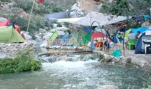 عملية ترميم نافورة يخلق الجدل في الناظور