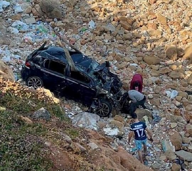 مصرع شخصين فى حادث سير على كورنيش العاصمة الرباط