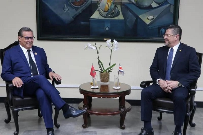 نيابة عن الملك المفدى : رئيس الحكومة أخنوش يشارك في مراسم تنصيب رئيس كوستاريكا
