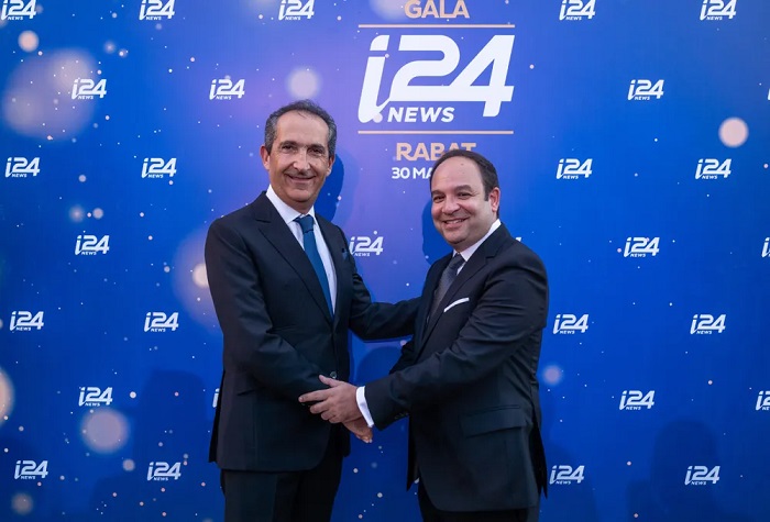شبكة “i24news” الإسرائيلية تعلن عن فتح مكتبين في العاصمة الرباط والدار البيضاء