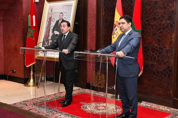 وزير خارجية إسبانيا يجدد موقف بلاده دعم مبادرة الحكم الذاتي بوصفها الحل الوحيد والممكن لقضية الصحراء