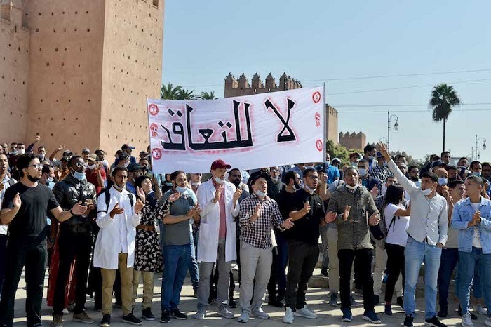 مع إقتراب فترة الامتحانات .. أساتذة التعاقد يهددون بالإضراب لـ 5 أيام للمطالبة بإدماجهم في الوظيفة…