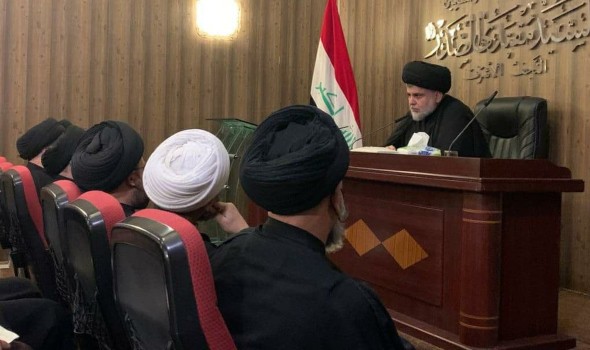 مقتدى الصدر يرفض العودة الى حكم المحاصصة ويتّهم القضاء العراقي بالتغاضي عن الثلث المعطّل