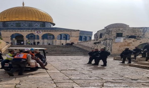 500 مستوطن يقتحمون المسجد الأقصى تحت حراسة شرطة الاحتلال الإسرائيلي