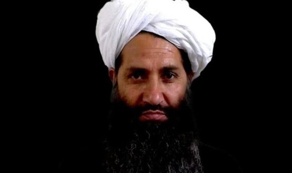 القائد الأعلى لطالبان هبة الله اخوند زاده يظهر علناً للمرة الثانية في 6 سنوات