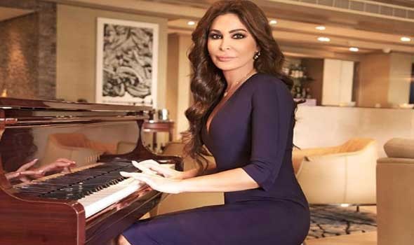 إليسا تَحتفل بٍوصول أغنيتها مع المغربي سعد لمجرد