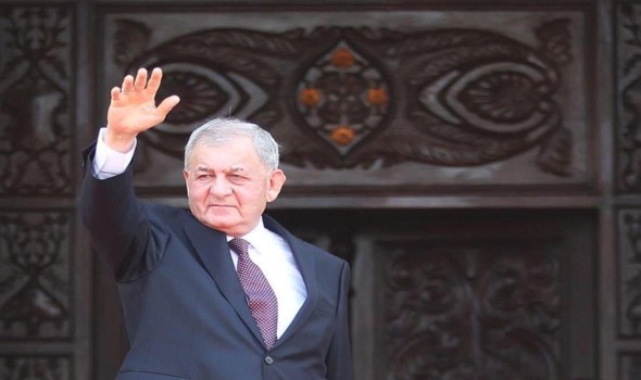 الرئيس العراقى يؤكد على وحدة الصف ودعم الحكومة لإنجاح مهامها