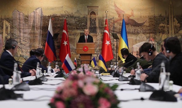 أردوغان يبحث مع أمين عام