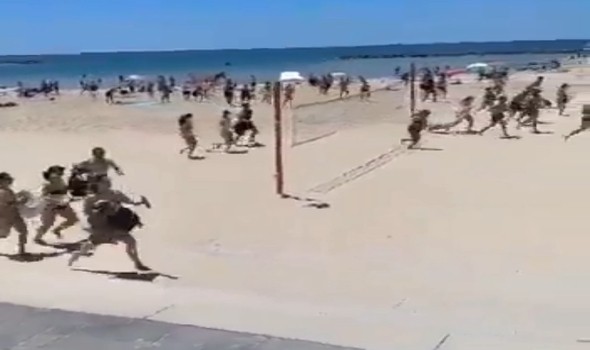 المنتخب المغربي لكرة القدم الشاطئية يهزم نظيره الإماراتي