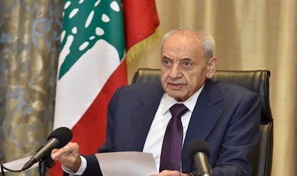 رئيس مجلس النواب اللبناني يدعُو إلى عقد جلسة تشريعية في النصف الأول من الشهر المُقبل