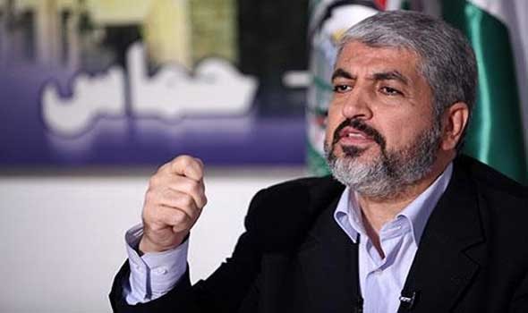 خالد مشعل يعلن استعداد حركة حماس لوقف الحرب