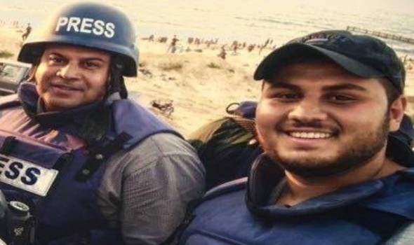 وصول الصحافي الفلسّطيني وائل الدحدوح من قطاع غزة إلى مصر