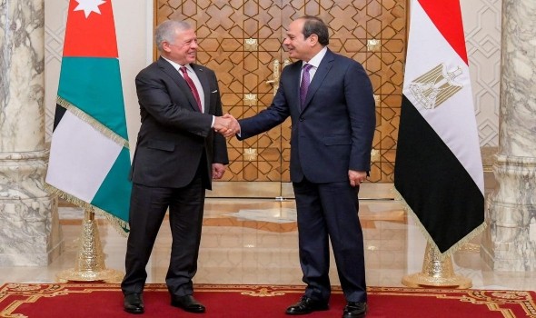 ملك الأردن والسيسي يحذران من خطورة حرب غزة ويُطالبان بوقف شامل لإطلاق النار