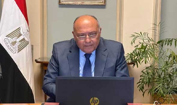 وزيرا خارجية مصر وأميركا يٌؤكدان على التنسيق لاحتواء التصعيد بين إيران وإسرائيل