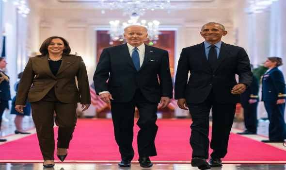 هاريس تُؤكد أن بايدن أكبر الداعمين لها في حملتها الإنتخابية وتُشيد بجهودة أثناء ولايتة