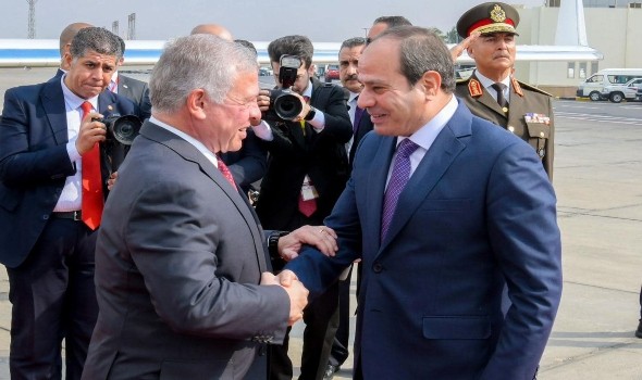 الديوان الملكي الأردني يكشف تفاصيل مباحثات الرئيس السيسي وملك الأردن