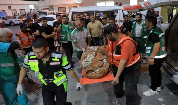قصف صاروخي ومدفعي وإطلاق نار من قبل قوات الاحتلال الإسرائيلي على مناطق متفرقة من قطاع غزة