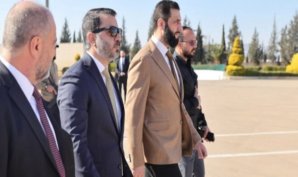 الشرع يرفض خطط ترامب لتهجير الفلسطينين ويؤكد على حقّهم في العيش على أرضهم