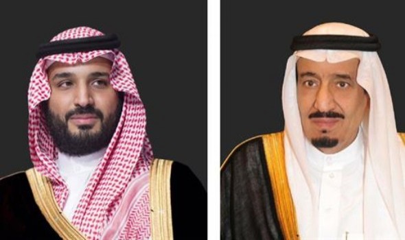 خادم الحرمين وولي العهد يهنئان أمير قطر بذكرى توليه مهام الحكم