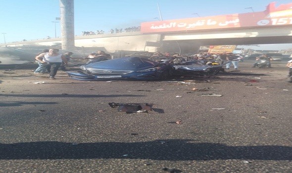 مسيّرة إسرائيلية تستهدف قيادي في حزب الله جنوب مطار بيروت الدولي