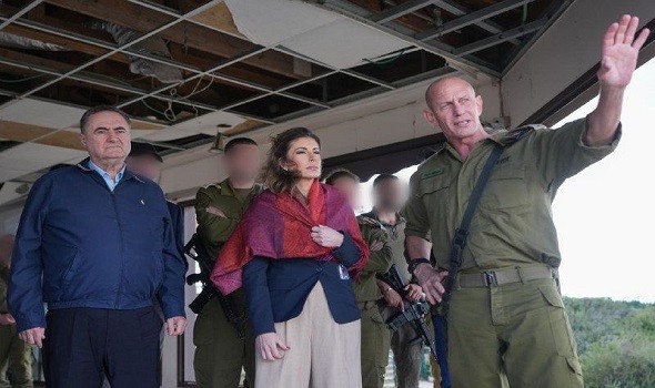 الموفدة الأميركية مورغان أورتاغوس تتفقد الحدود اللبنانية الإسرائيلية