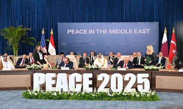 ترمب يعلن انتهاء حرب غزة وتدفق المساعدات والسيسي يدعو إلى شرق أوسط منيع وخالٍ من أسلحة الدمار الشامل