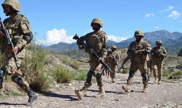 الجيش الباكستاني يعلن مقتل أربعة وثلاثين مسلحا في خيبر بختونخوا