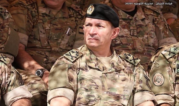 بسبب مواقفه من تل أبيب واشنطن تلمّح بعدم ترحيبها و قائد الجيش اللبناني يلغي زياراته