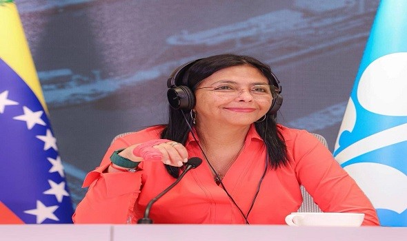 ديلسي رودريغيز تؤدي اليمين كرئيسة مؤقتة لفنزويلا