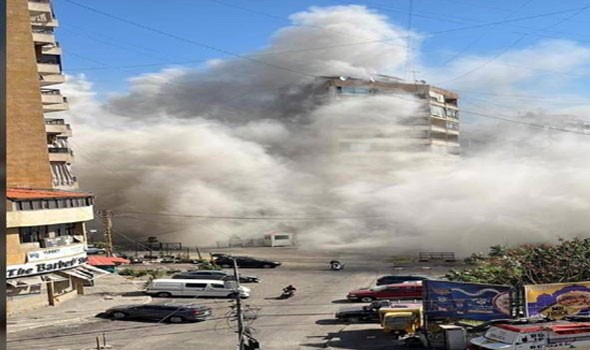 إسرائيل تمنح الجيش صلاحيات توسع العمليات في لبنان وتلوّح بغزو بري وسط تصاعد الغارات والدخان الكثيف فوق بيروت